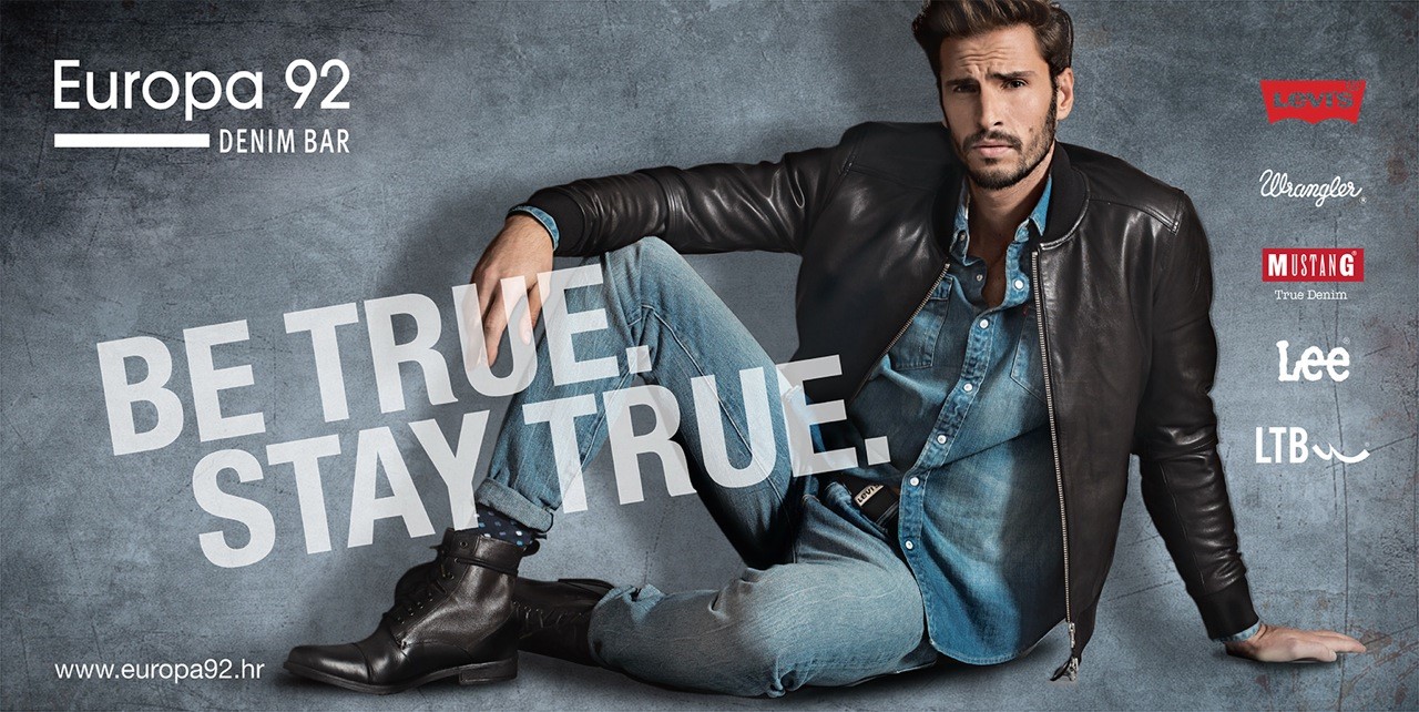 BE TRUE. STAY TRUE. Europa 92 campaign